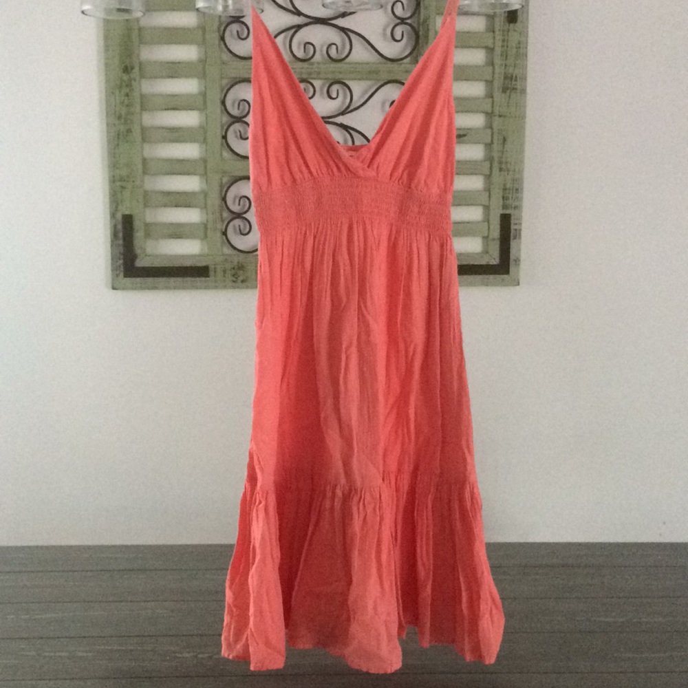 Coral Sun Dress